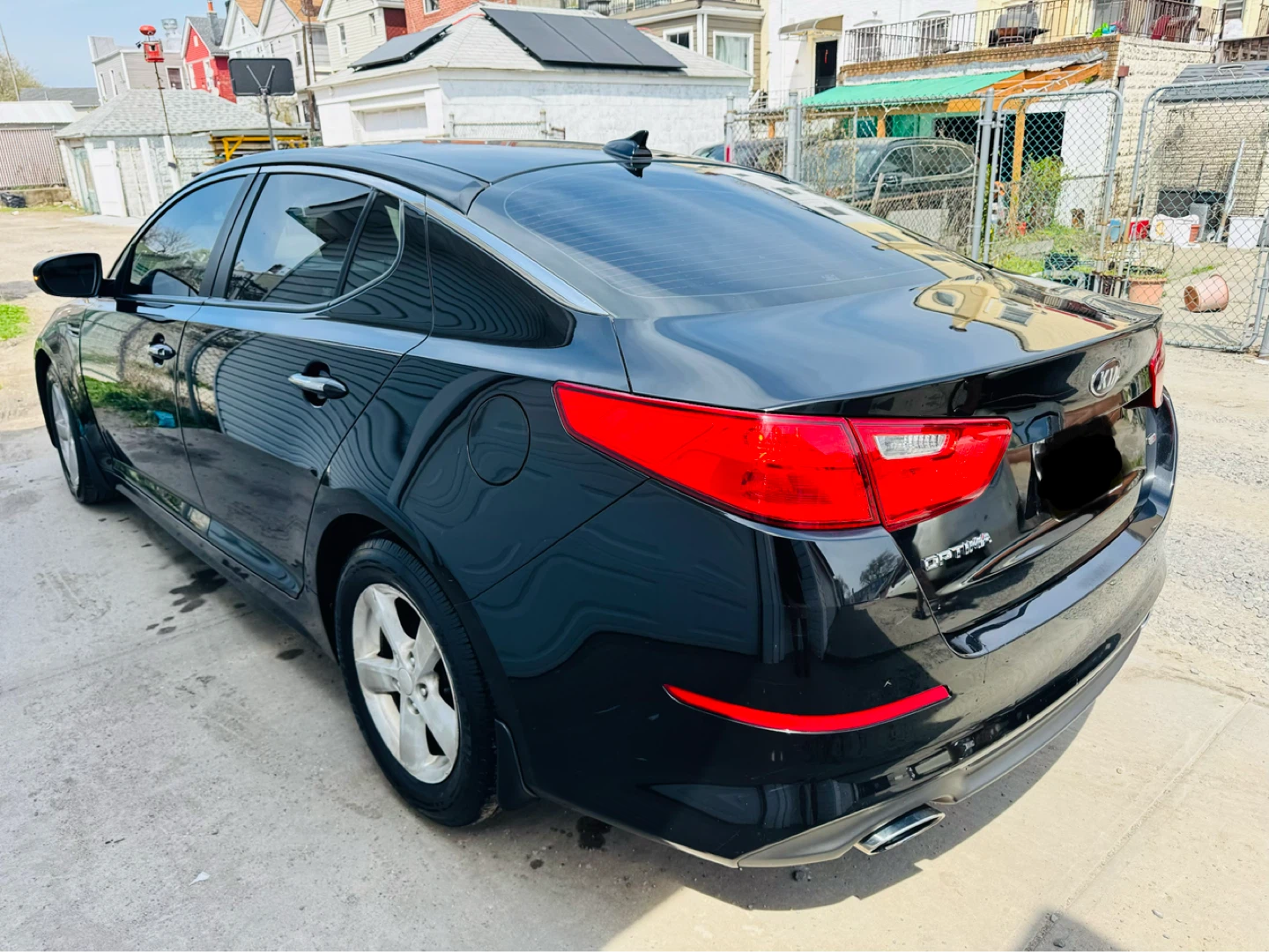 Black Kia Optima Sedan 2015 - photo 3