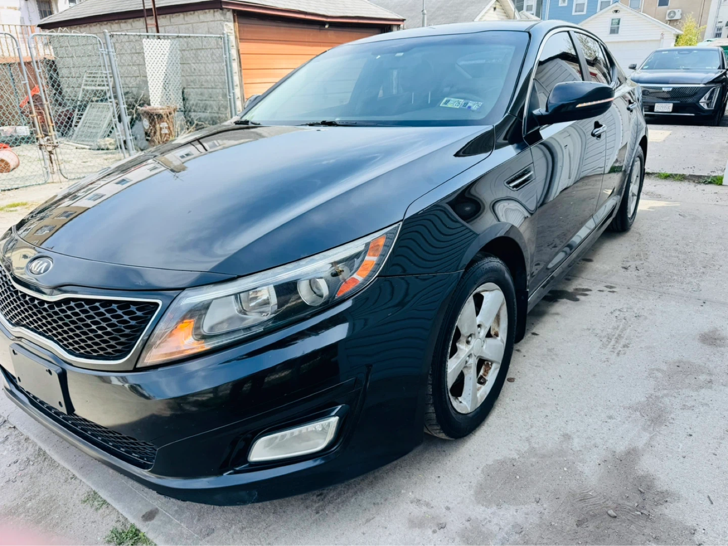 Black Kia Optima Sedan 2015
