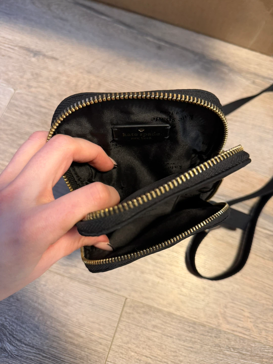 Kate Spade Black Nylon Crossbody Phone Bag - photo 2