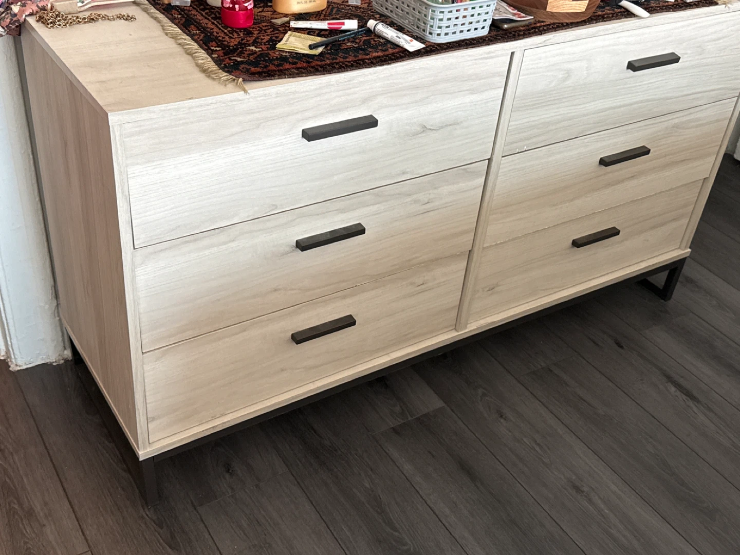 Light Wood 6-Drawer Dresser - photo 2
