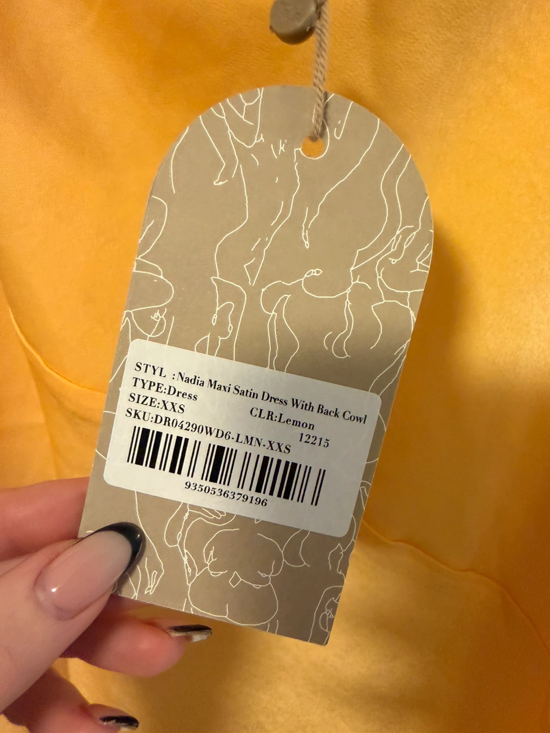 Meshki BNWT Maxi Satin Dress - photo 2