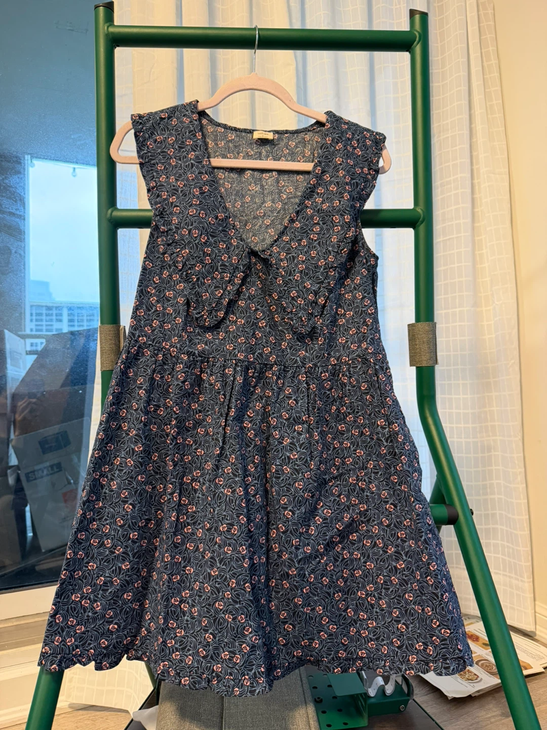 Wilfred Floral Print Sleeveless Dress - Size S