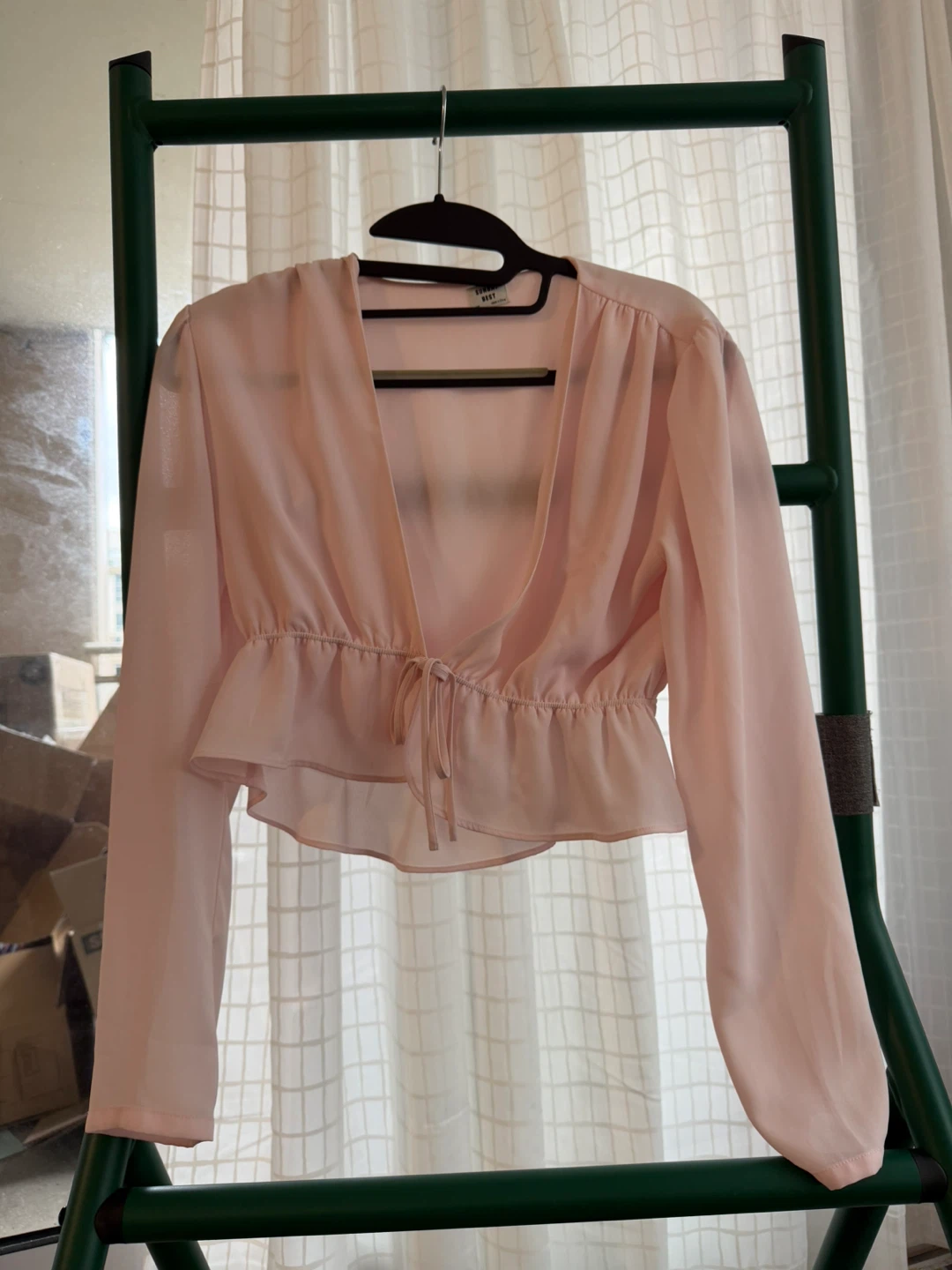Sunday Best Pink Blouse - XS