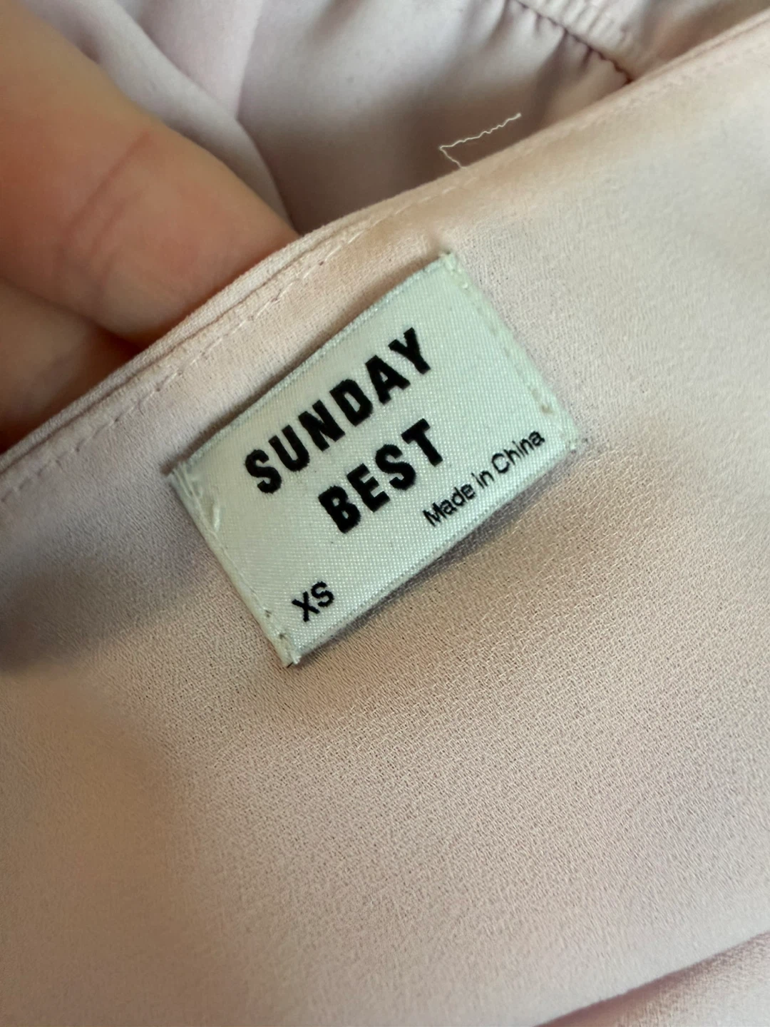 Sunday Best Pink Blouse - XS - photo 2