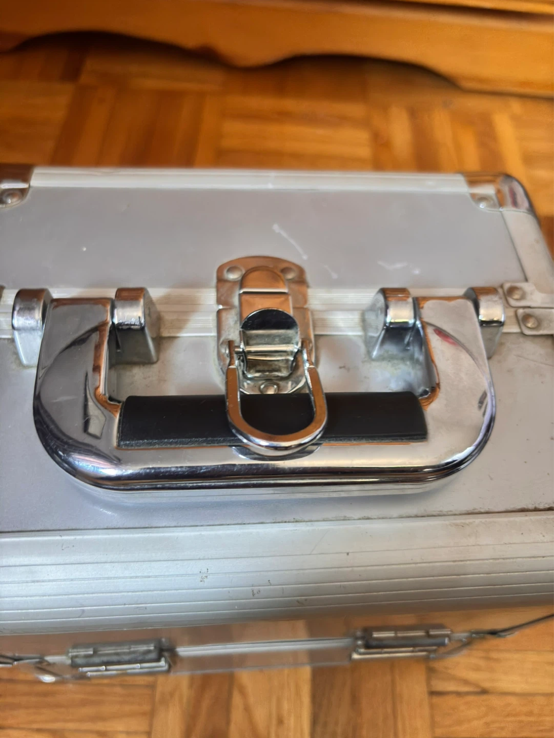 Silver Makeup Train Case - photo 2