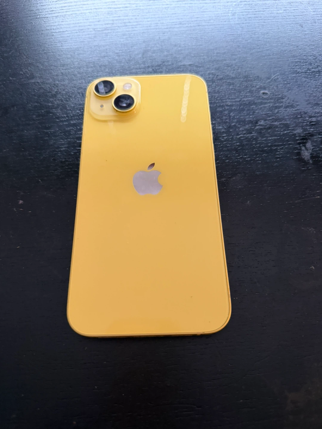 Yellow iPhone 14 Plus with Screen Protector - photo 4