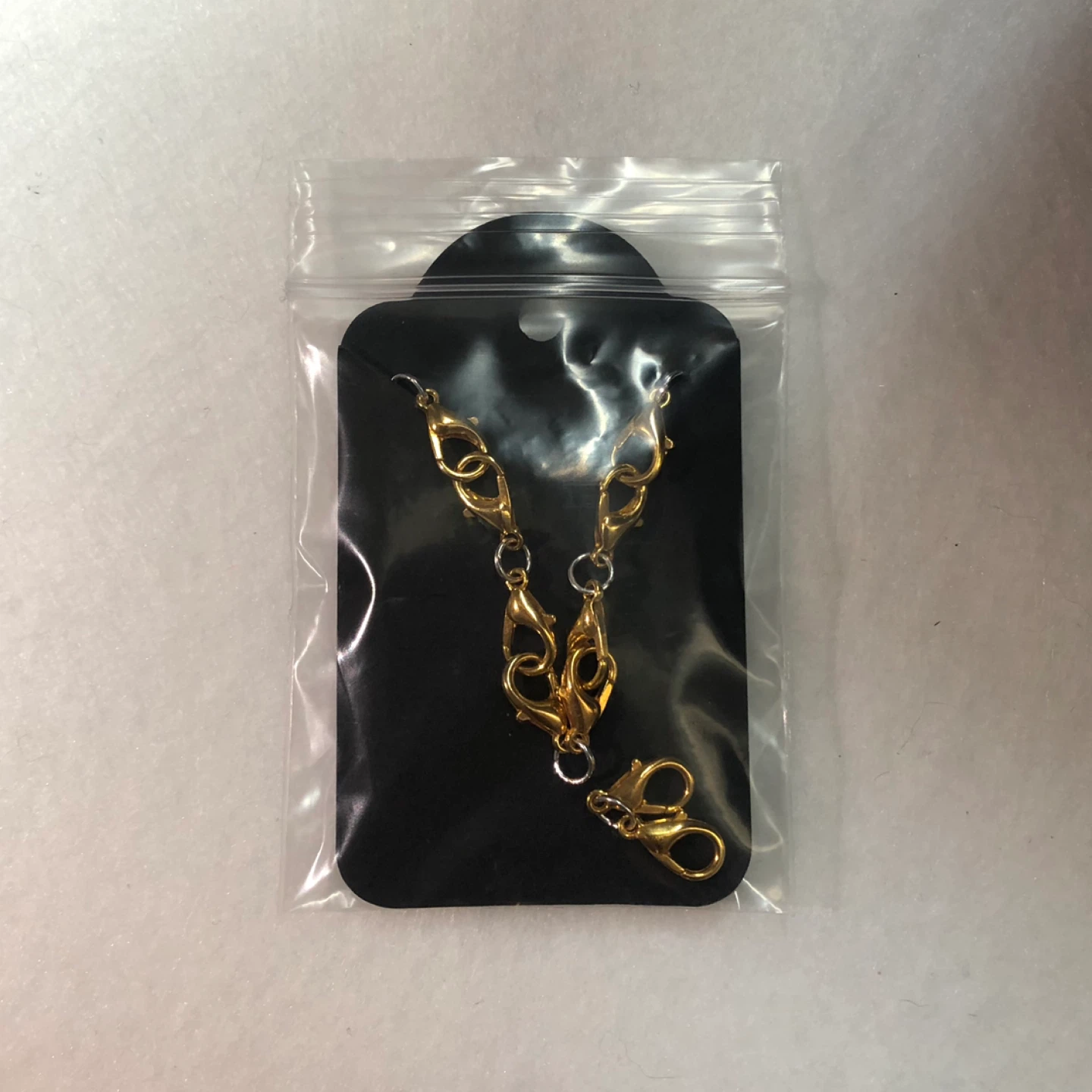 18k Gold Plated Bracelet with Extra Clasp - photo 3