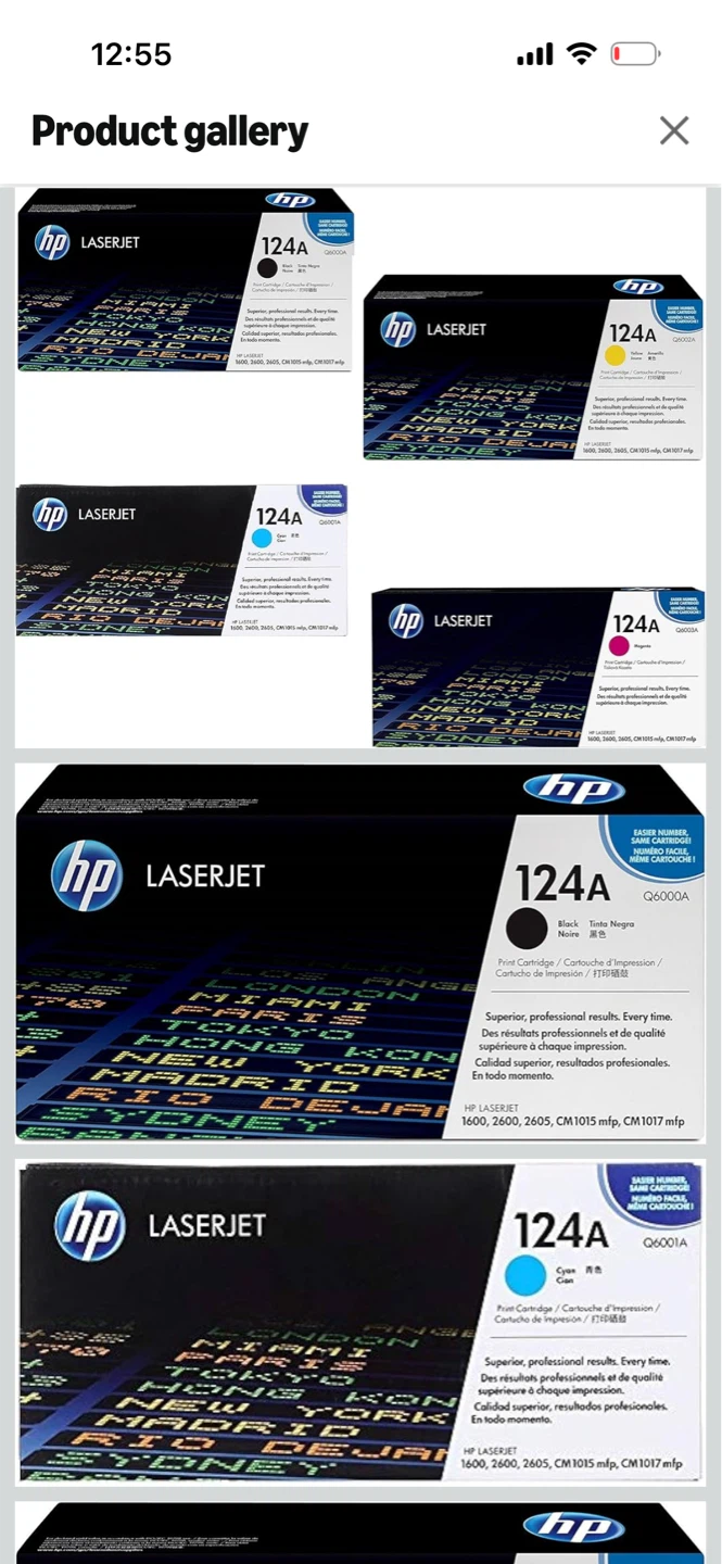 HP 641A LaserJet Toner Cartridges (Black, Cyan, Magenta, Yellow) - photo 4