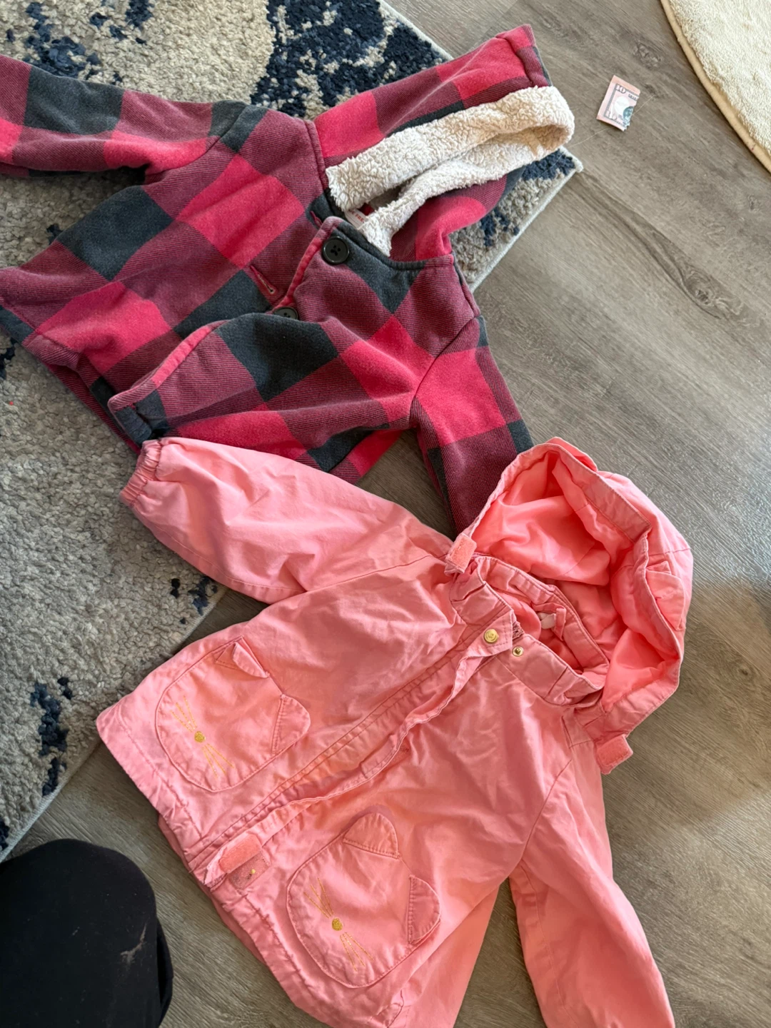Joe Fresh Baby Girls Plaid Overalls 18-24M