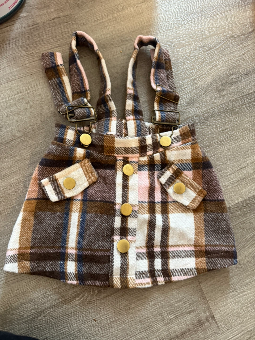 Joe Fresh Baby Girls Plaid Overalls 18-24M - photo 4