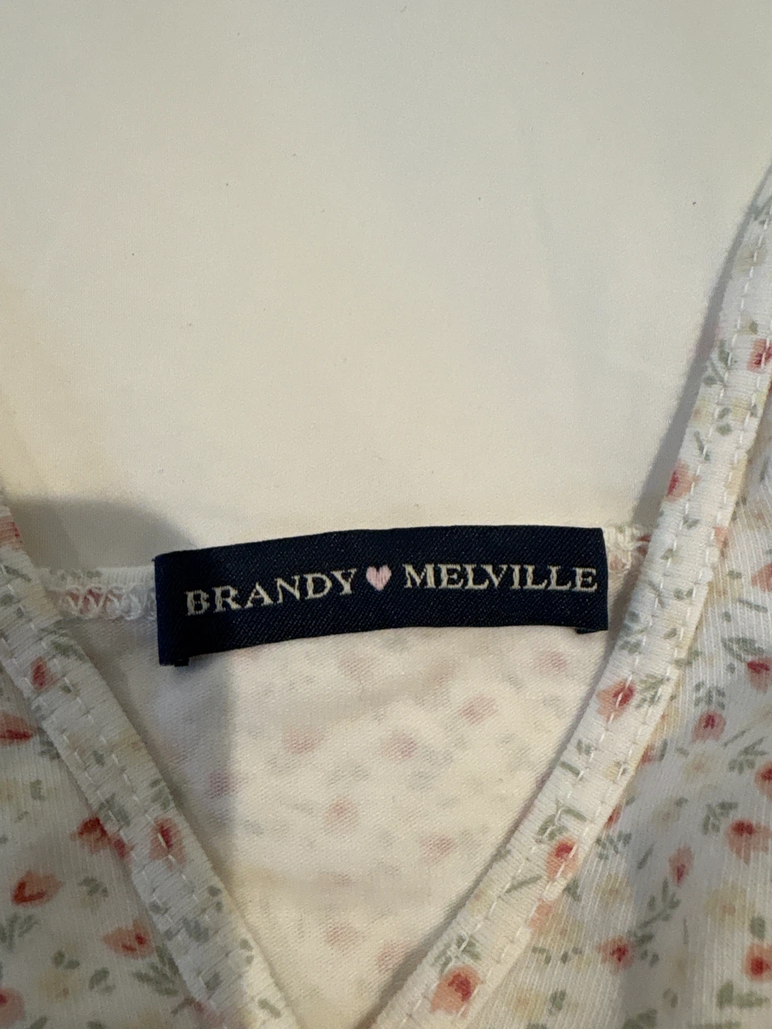 Brandy Melville Floral Tank Top - photo 2