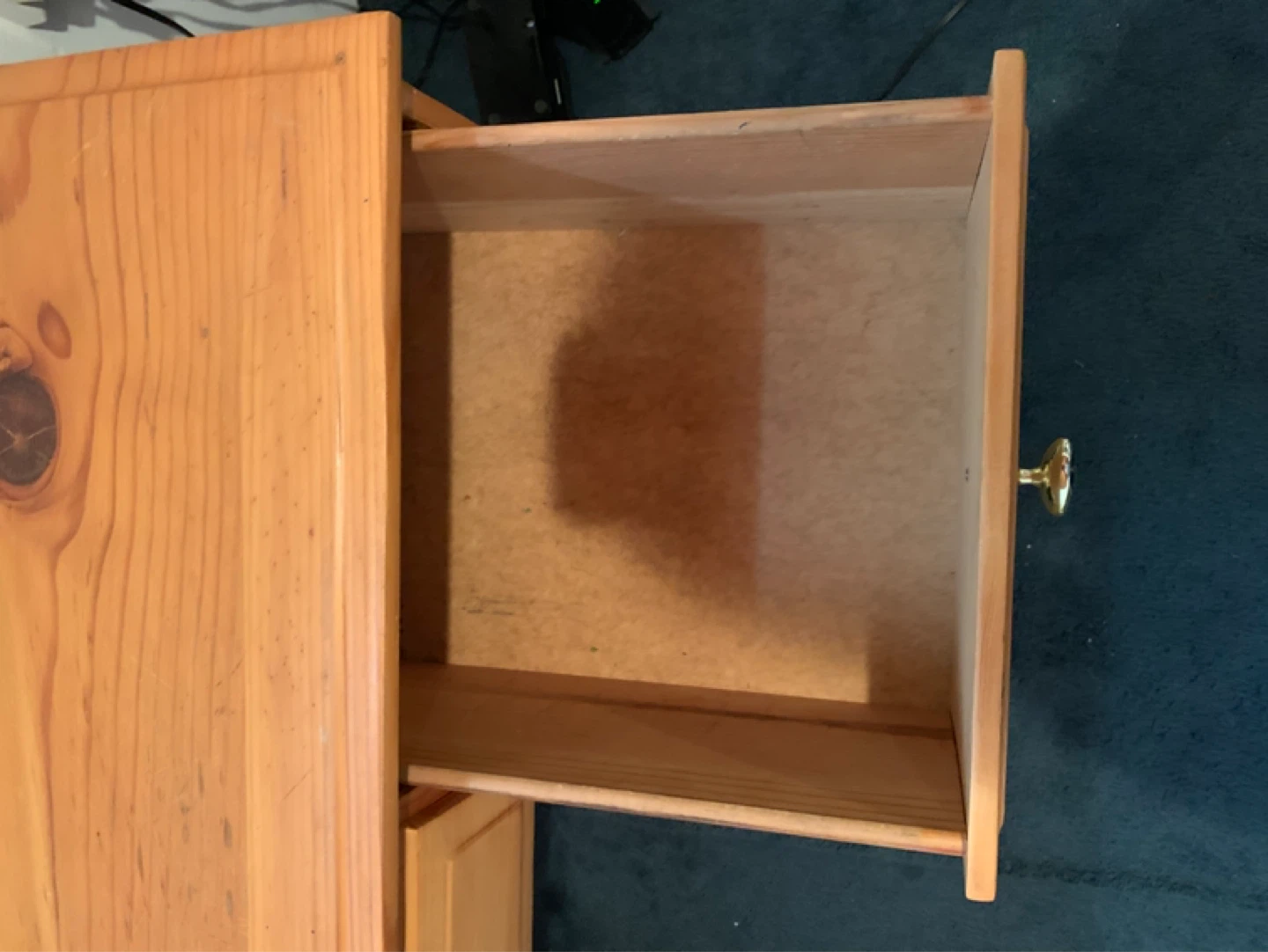 Wooden Desk with Drawers - photo 3
