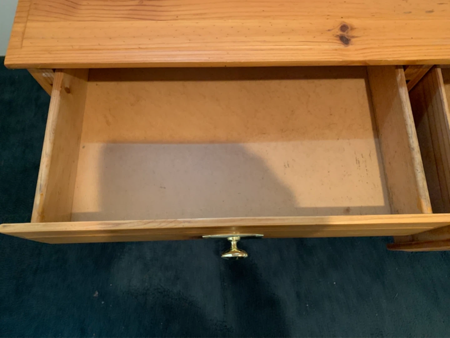 Wooden Desk with Drawers - photo 4