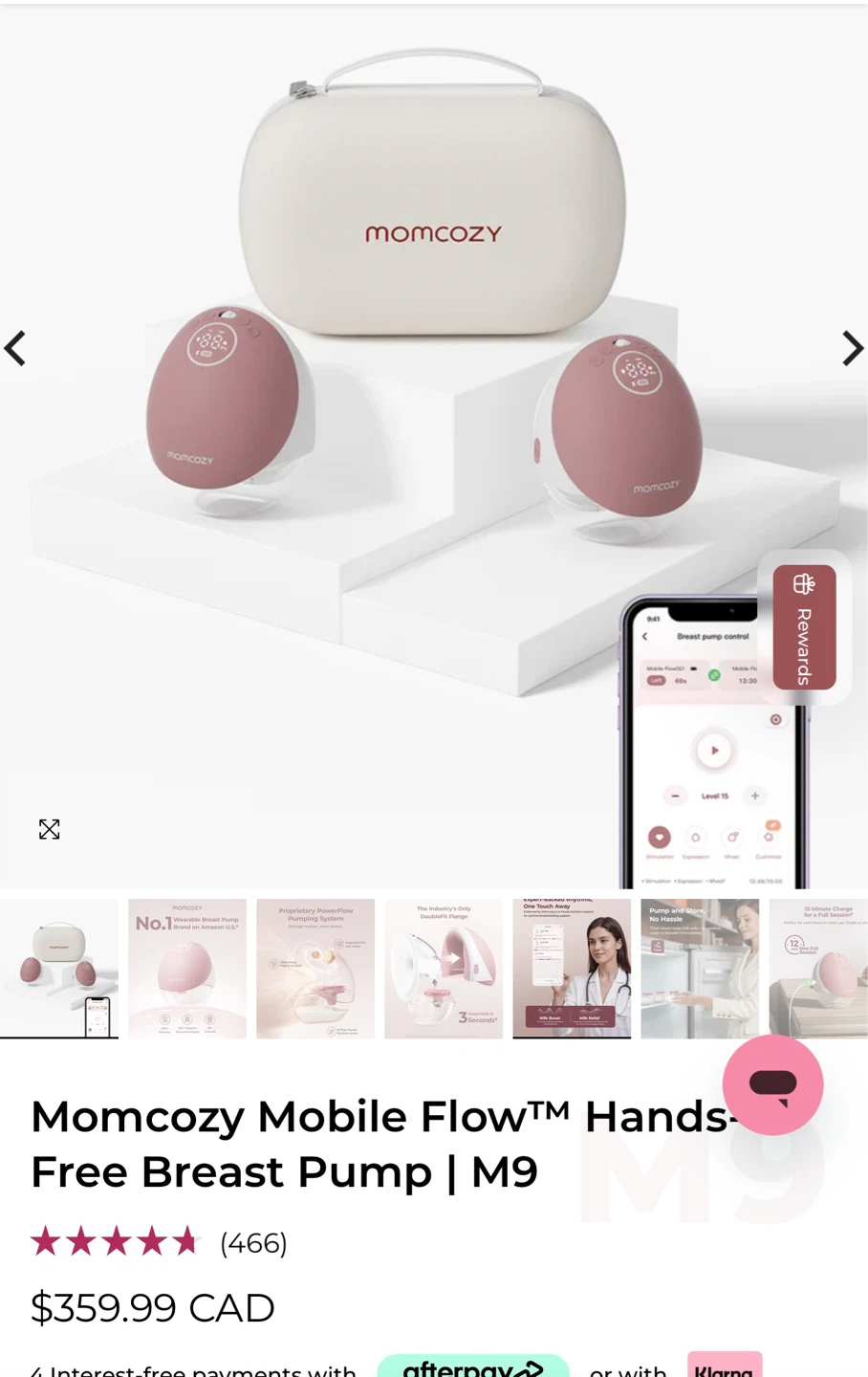 Momcozy Mobile Flow Hands-Free Breast Pump M9 - photo 4