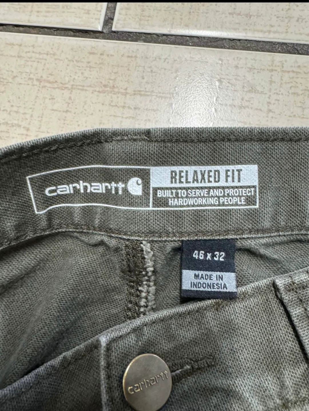 Carhartt Relaxed Fit Rugged Flex Duck Utility Work Pants 46x32 - photo 4