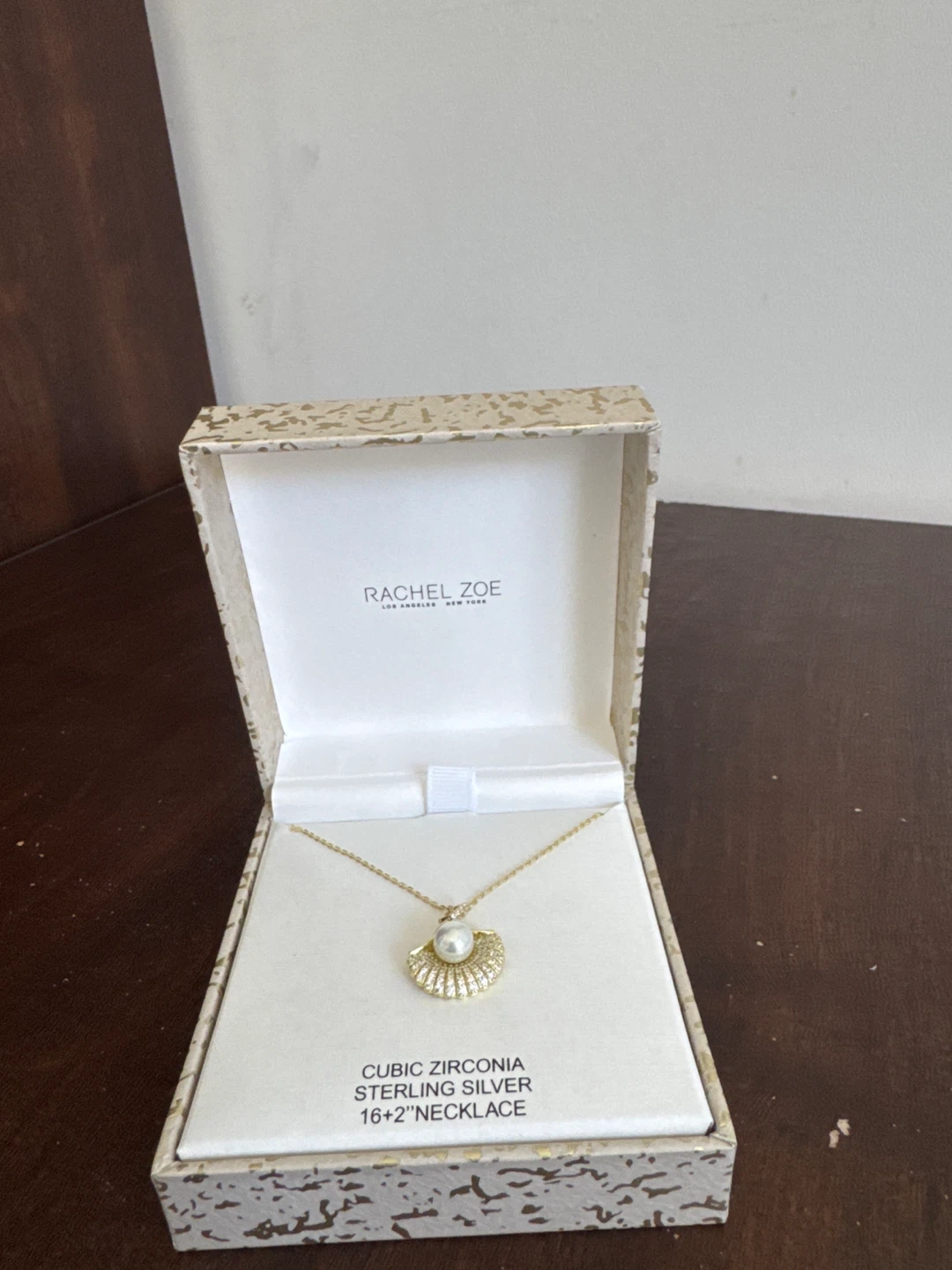 Rachel Zoe Sterling Silver Cubic Zirconia Necklace - photo 3