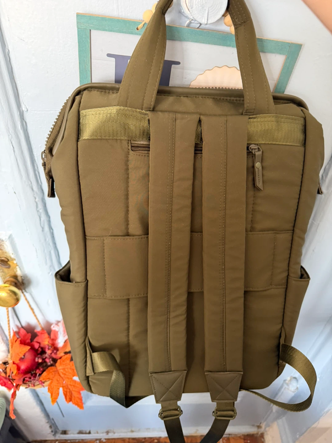 The Elise 18" Frame Nylon Workbook Backpack - photo 2
