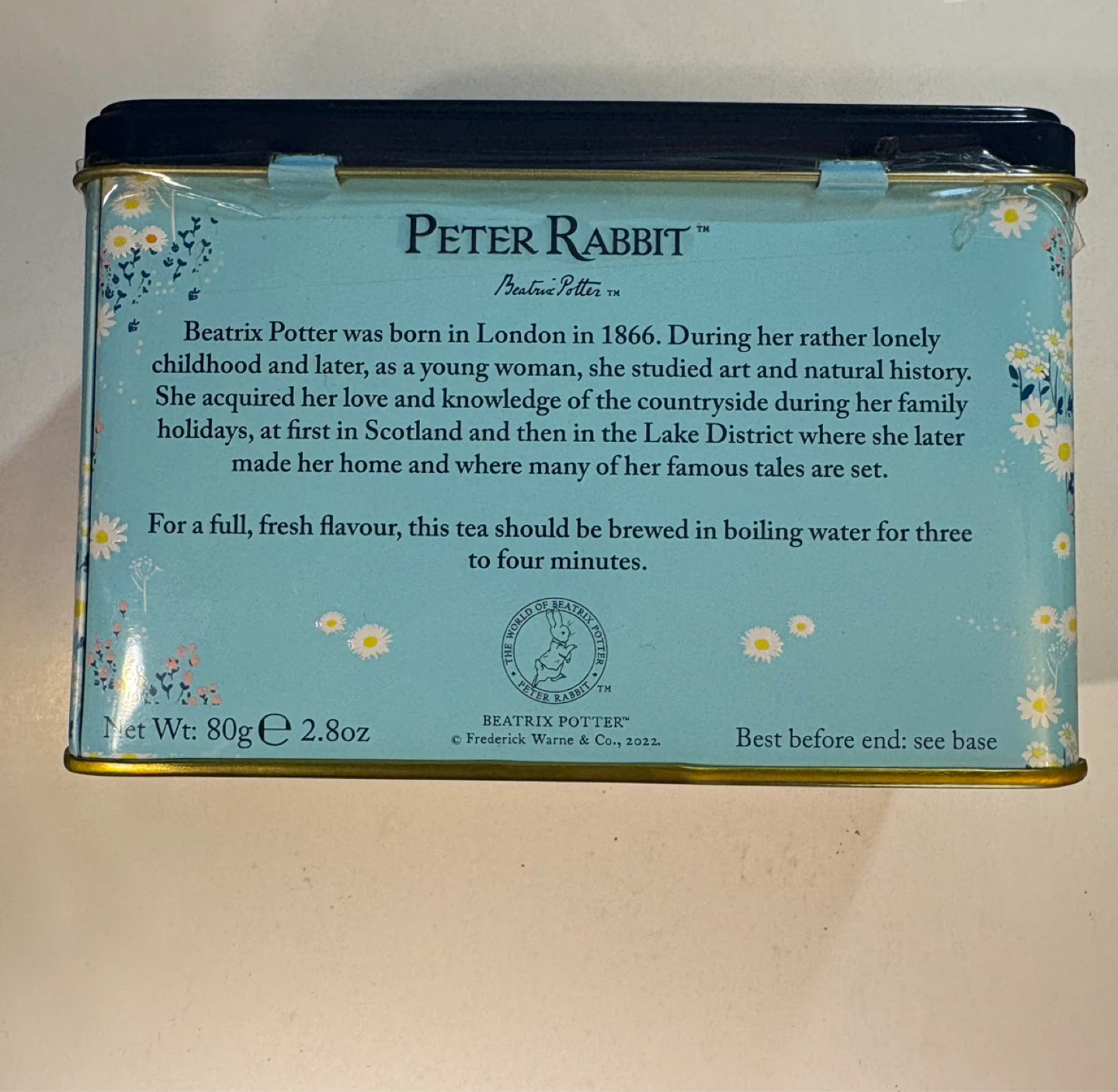 New English Teas Peter Rabbit English Breakfast Teabags Tin - photo 3