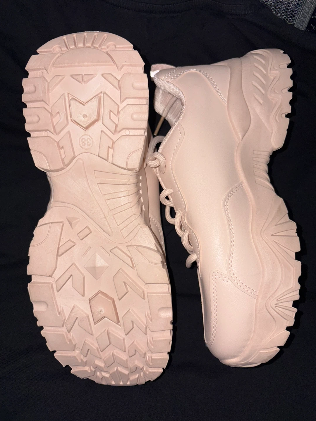 Pale Pink "Fashion" Sneakers - Size 38 - photo 3