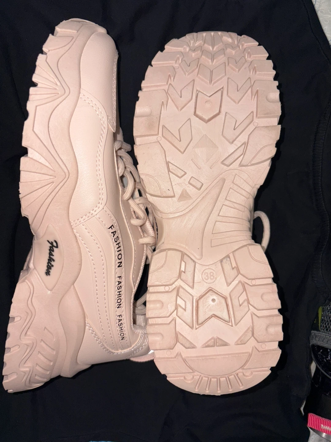 Pale Pink "Fashion" Sneakers - Size 38 - photo 2