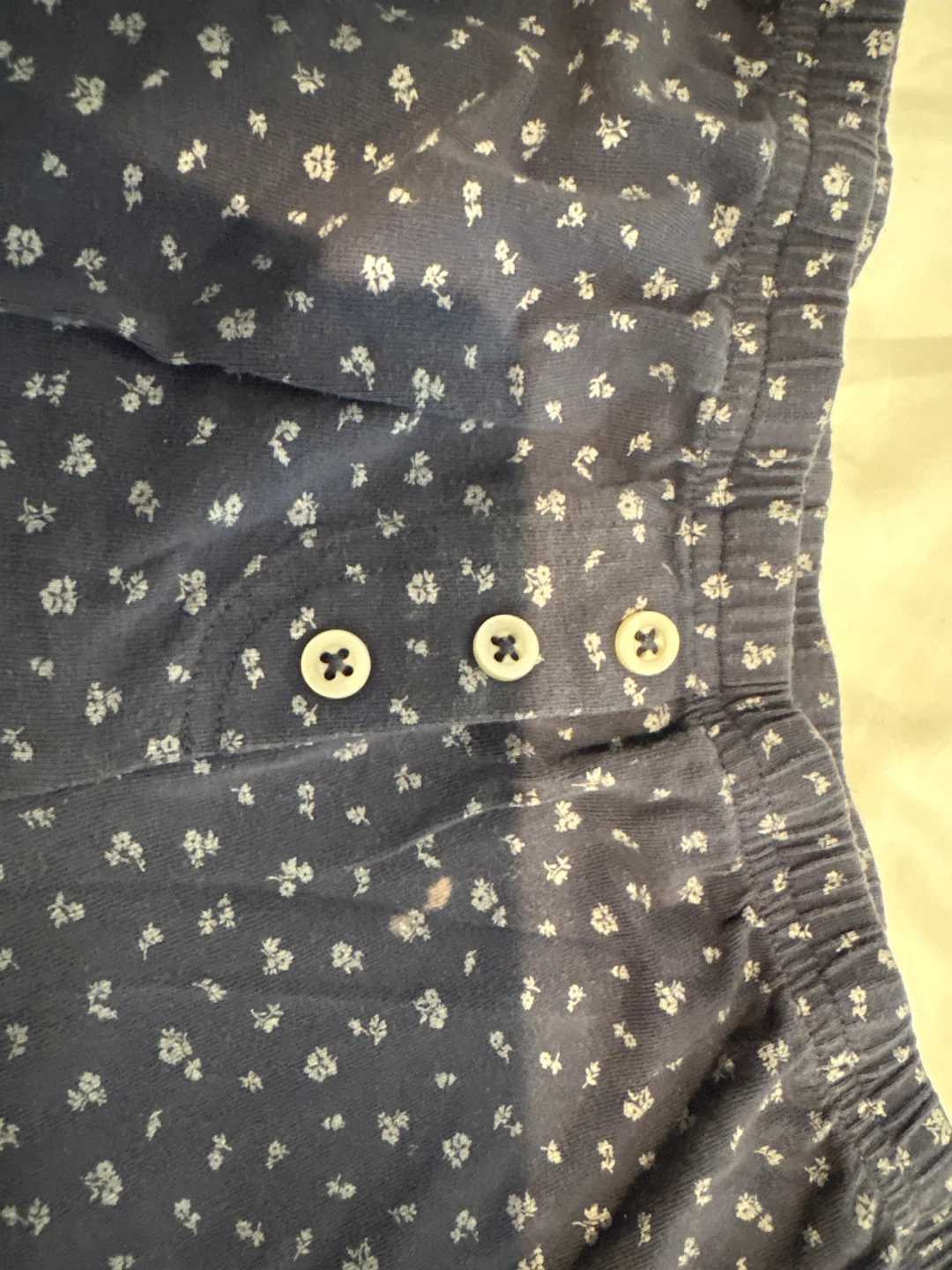 Brandy Melville Blue Floral Pajama Set - photo 3
