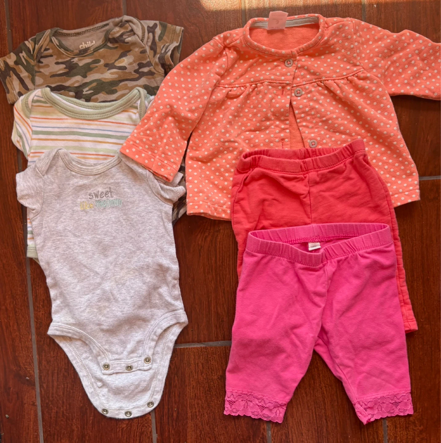 0-3M Baby Girl Clothes Bundle