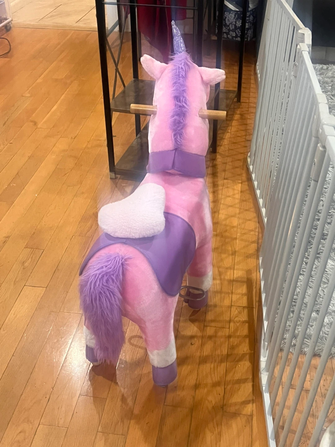 Kadyn Pink Unicorn Real Walking Ride On Toy - photo 2
