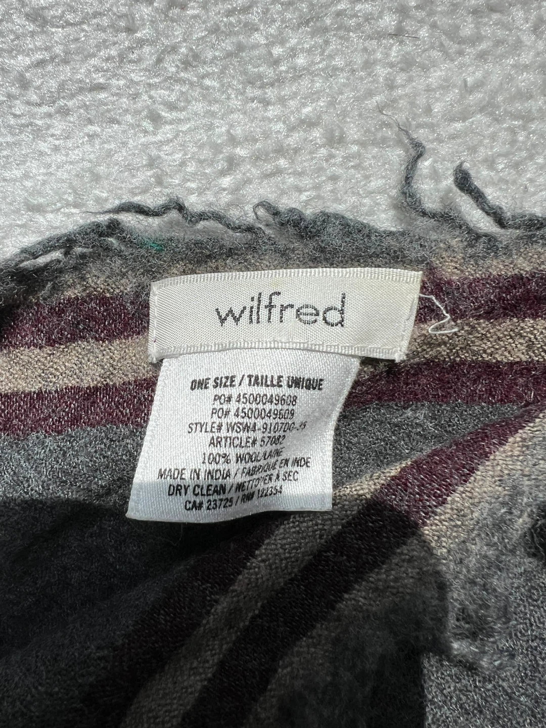 Wilfred Wool Scarf - photo 2