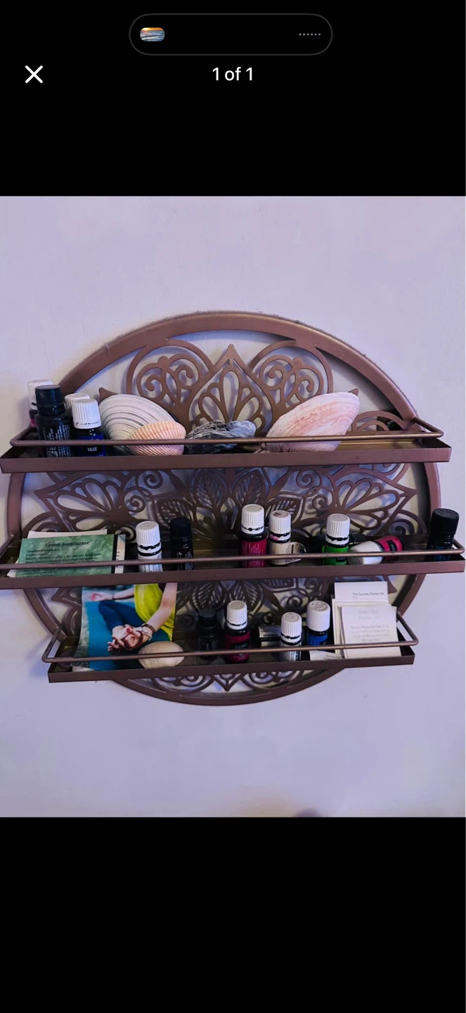 Wall Shelf for Essential Oils