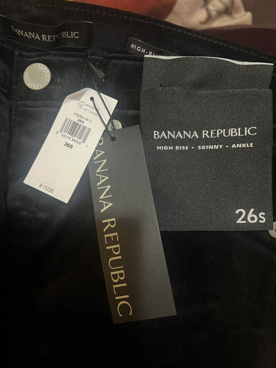 Banana Republic Skinny jeans Black - photo 4