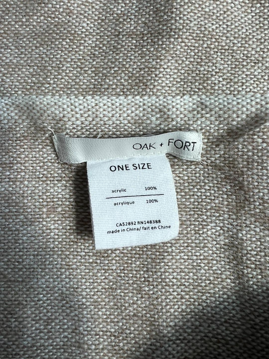 OAK + FORT One Size Acrylic Scarf - photo 2