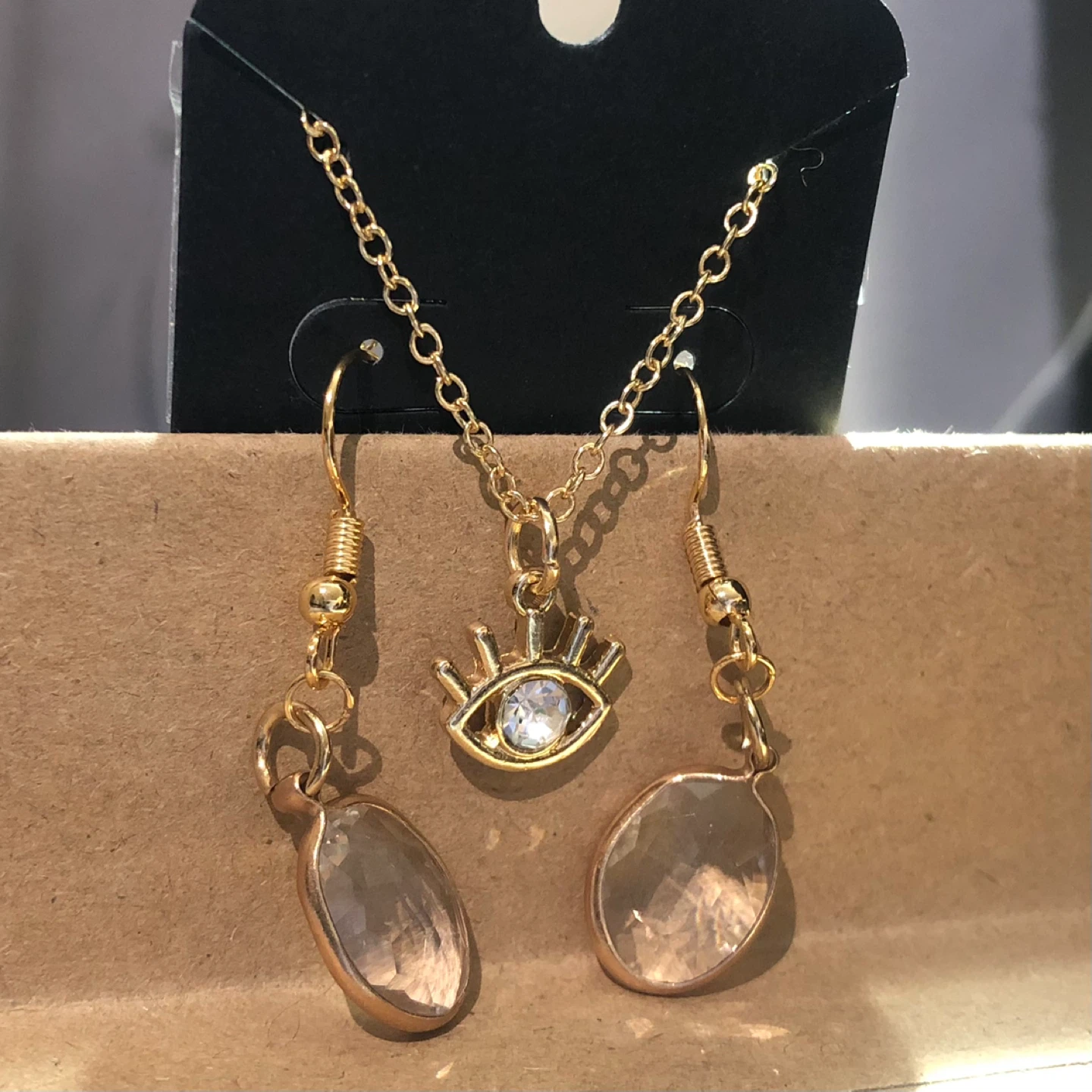 14k Gold Plated Jewelry Set - photo 4