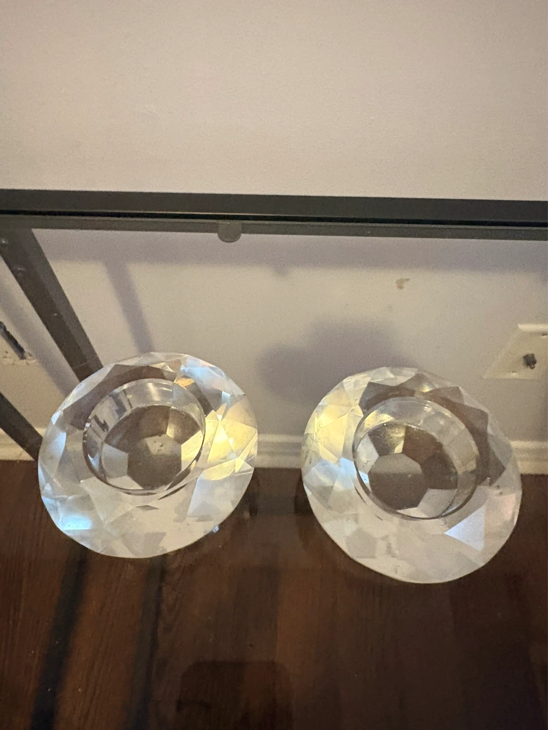 Free with purchase! Clear Diamond Shaped Votive Candle Holders - photo 5