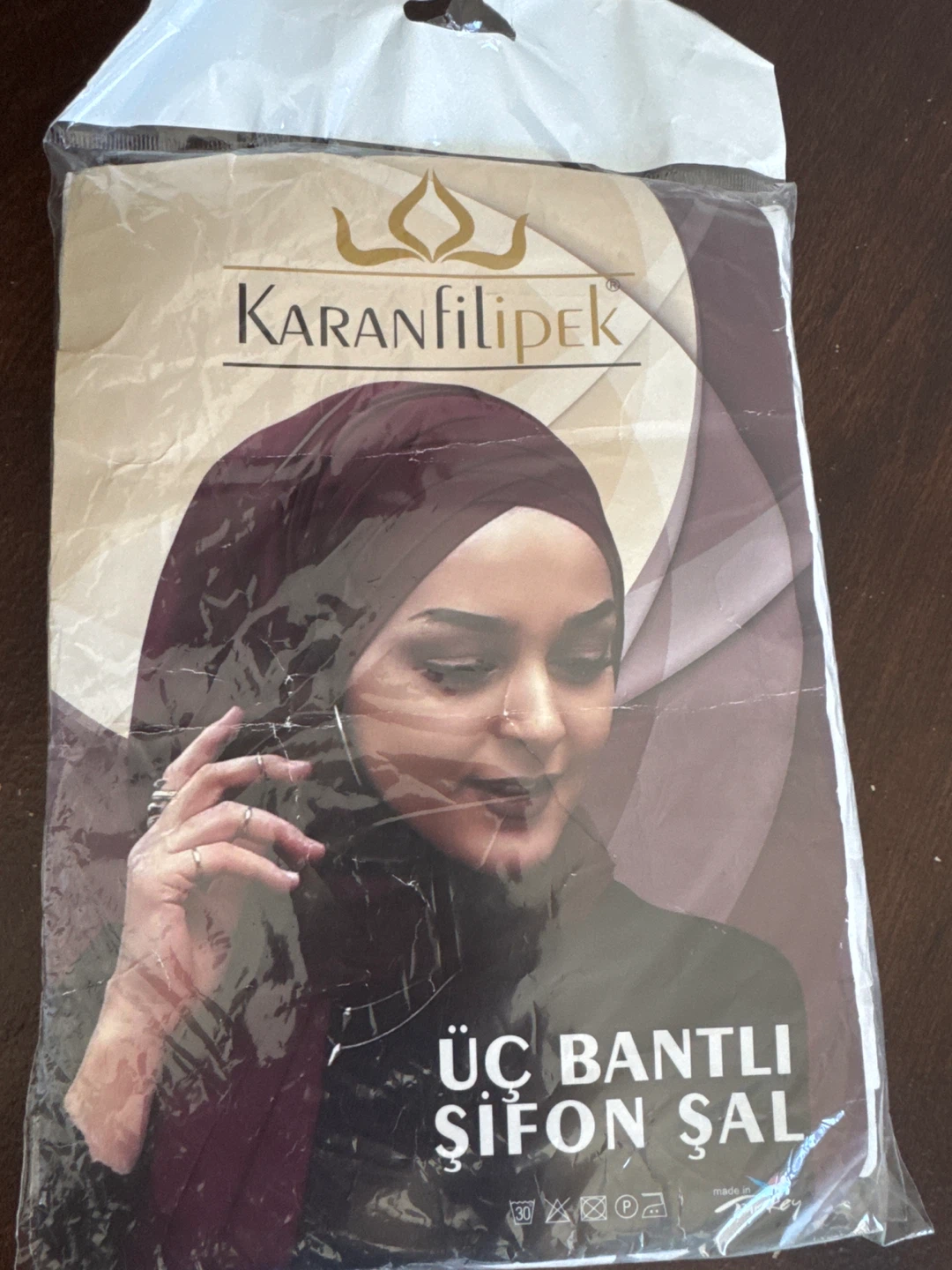 Karanfilpek Şifon Şal
