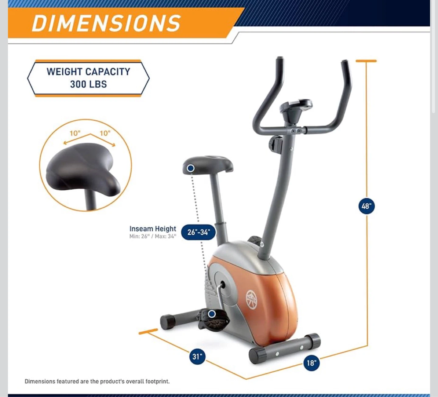 Marcy Exercise Bike - photo 2
