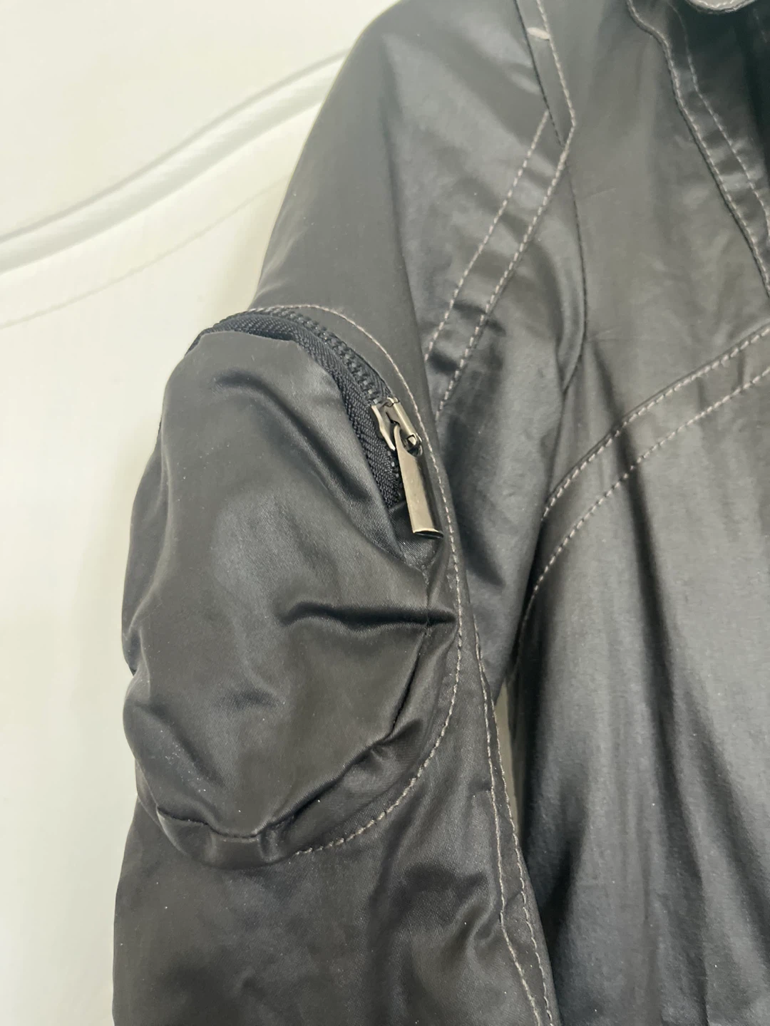 Pierre Cardin Women's Black Leather Trench Coat - photo 2