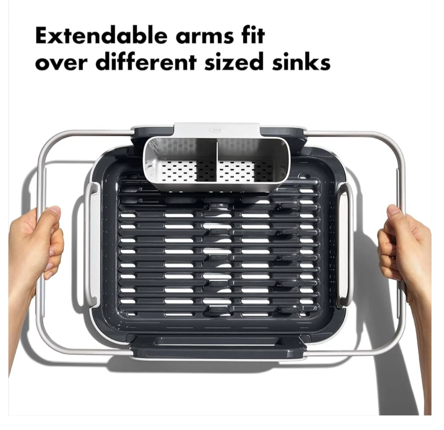 OXO Good Grips Extendable Dish Rack - photo 5