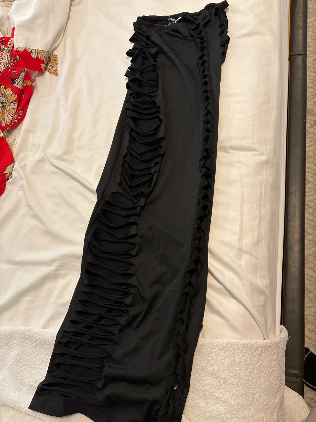 Fashion Nova Black Cutout Maxi Dress - photo 2