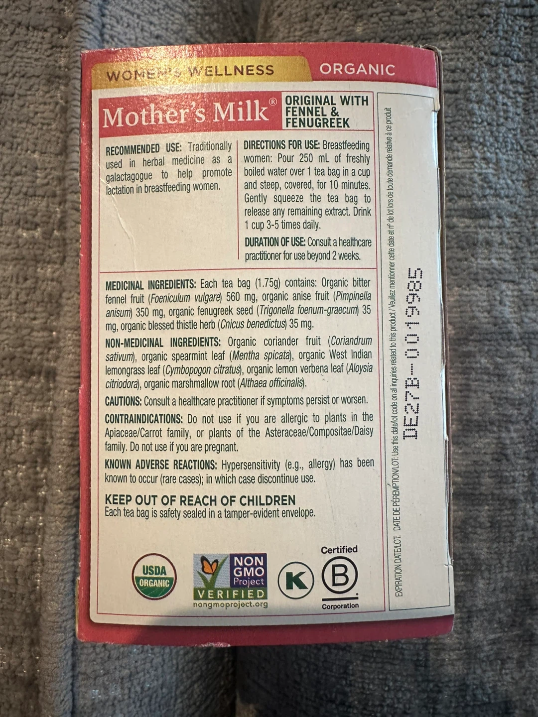 Organic Mother's Milk Tea - photo 2