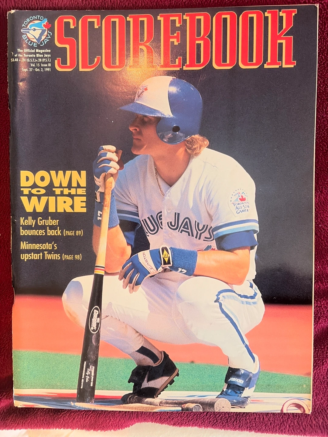 Toronto Blue Jays Scorebook Magazines (Collection) - photo 3