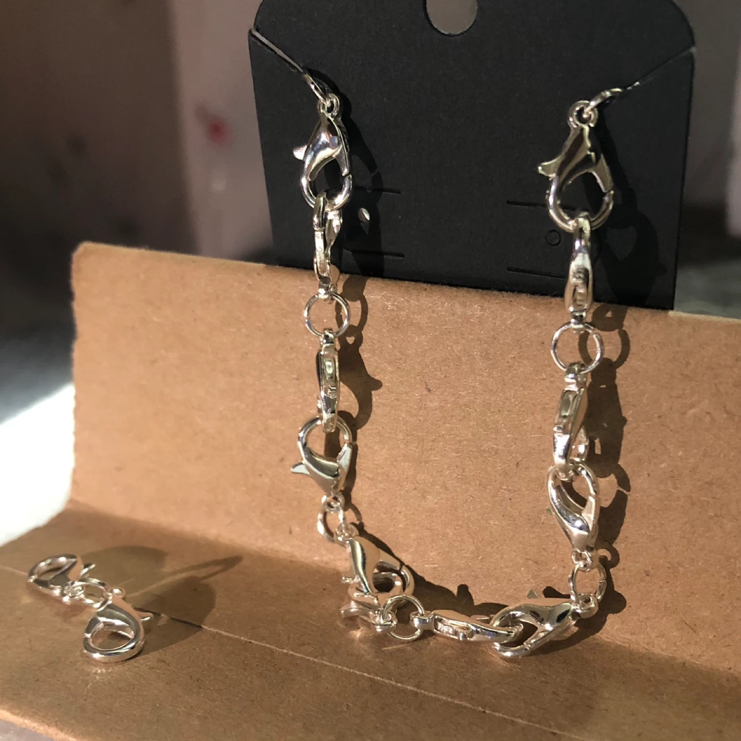 Silver Clasp Bracelet with Extra Clasp - photo 3