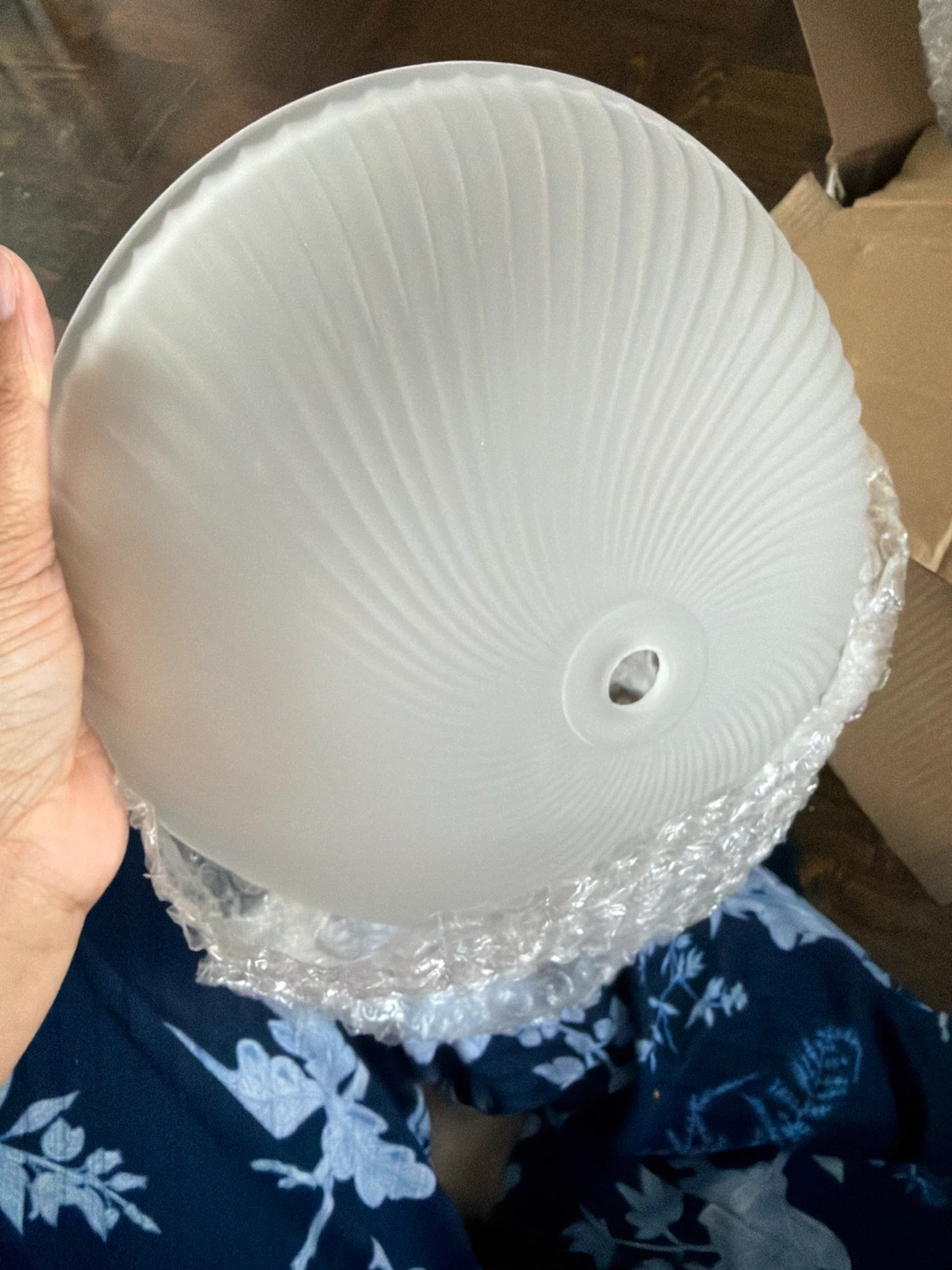 HomeMade Collection White Finish Flush Mount Lights (2 Pack) - photo 2