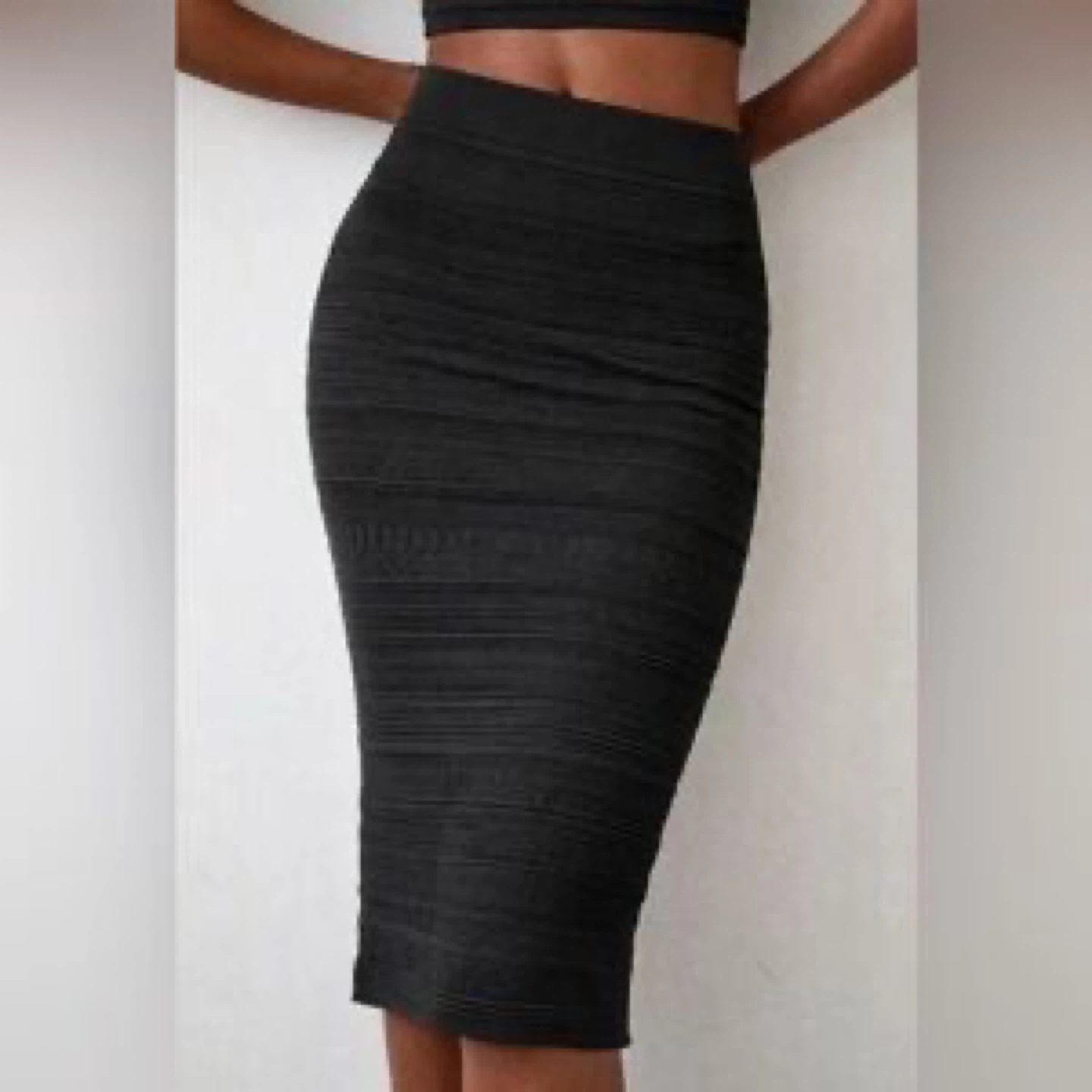 BABATON midi pattern pencil skirt size XS