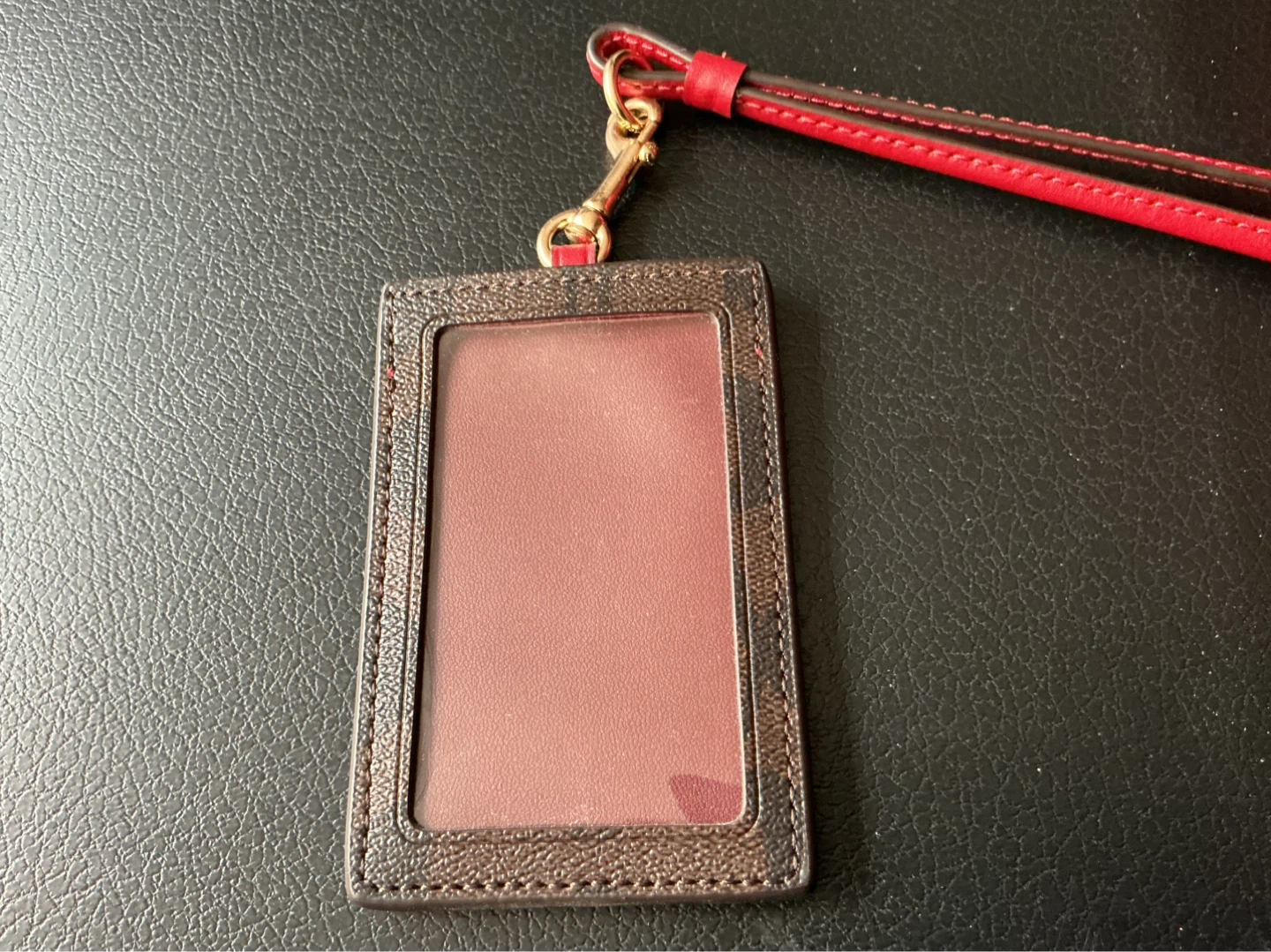COACH Signature ID Card Holder. - photo 2