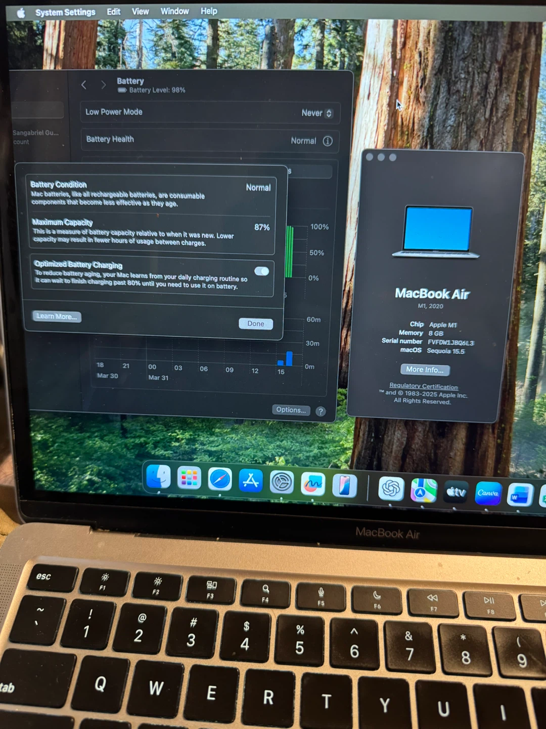 Apple MacBook Air M1 2020 Silver - photo 5