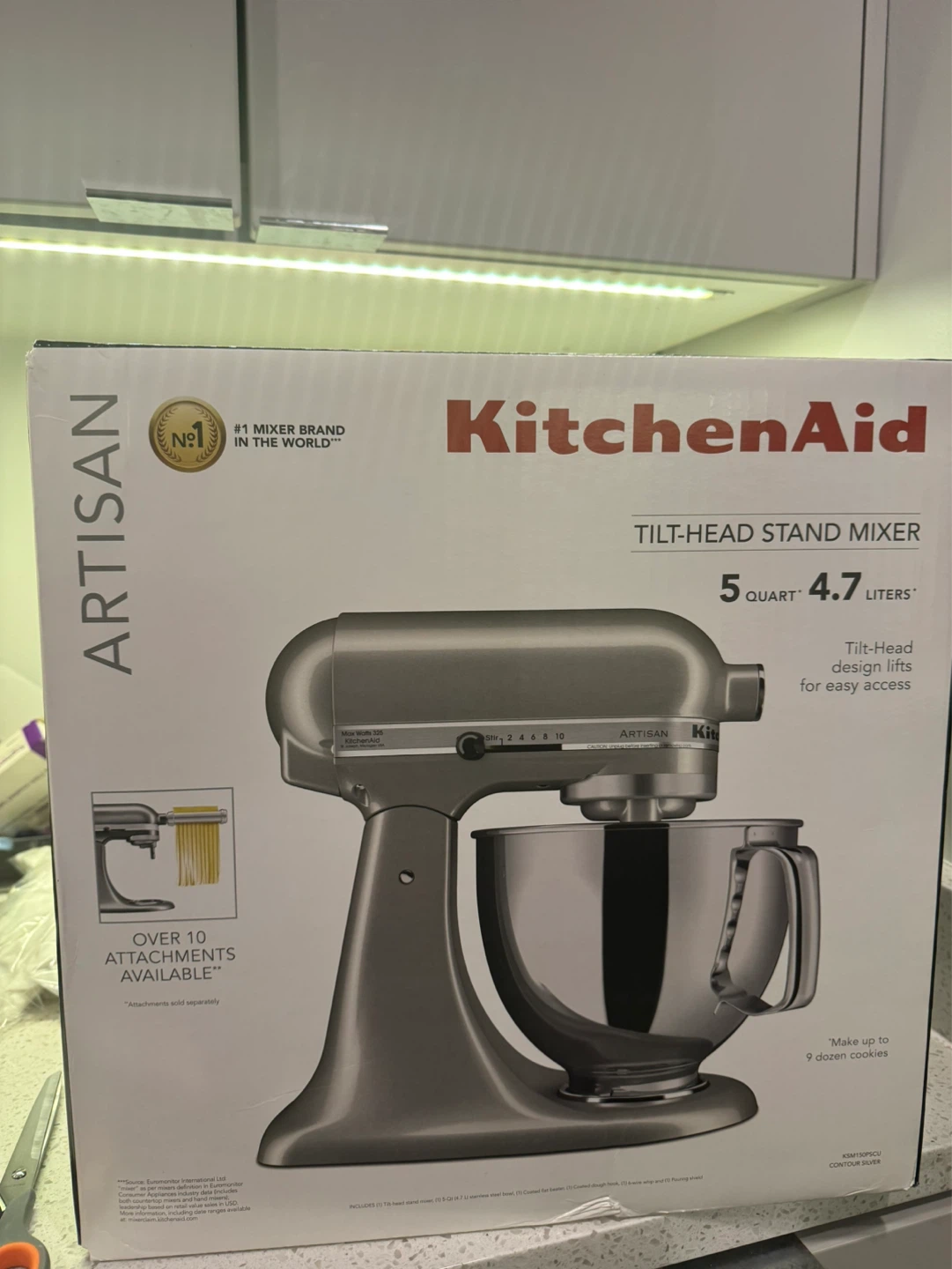 KitchenAid Artisan 5 Quart Tilt-Head Stand Mixer