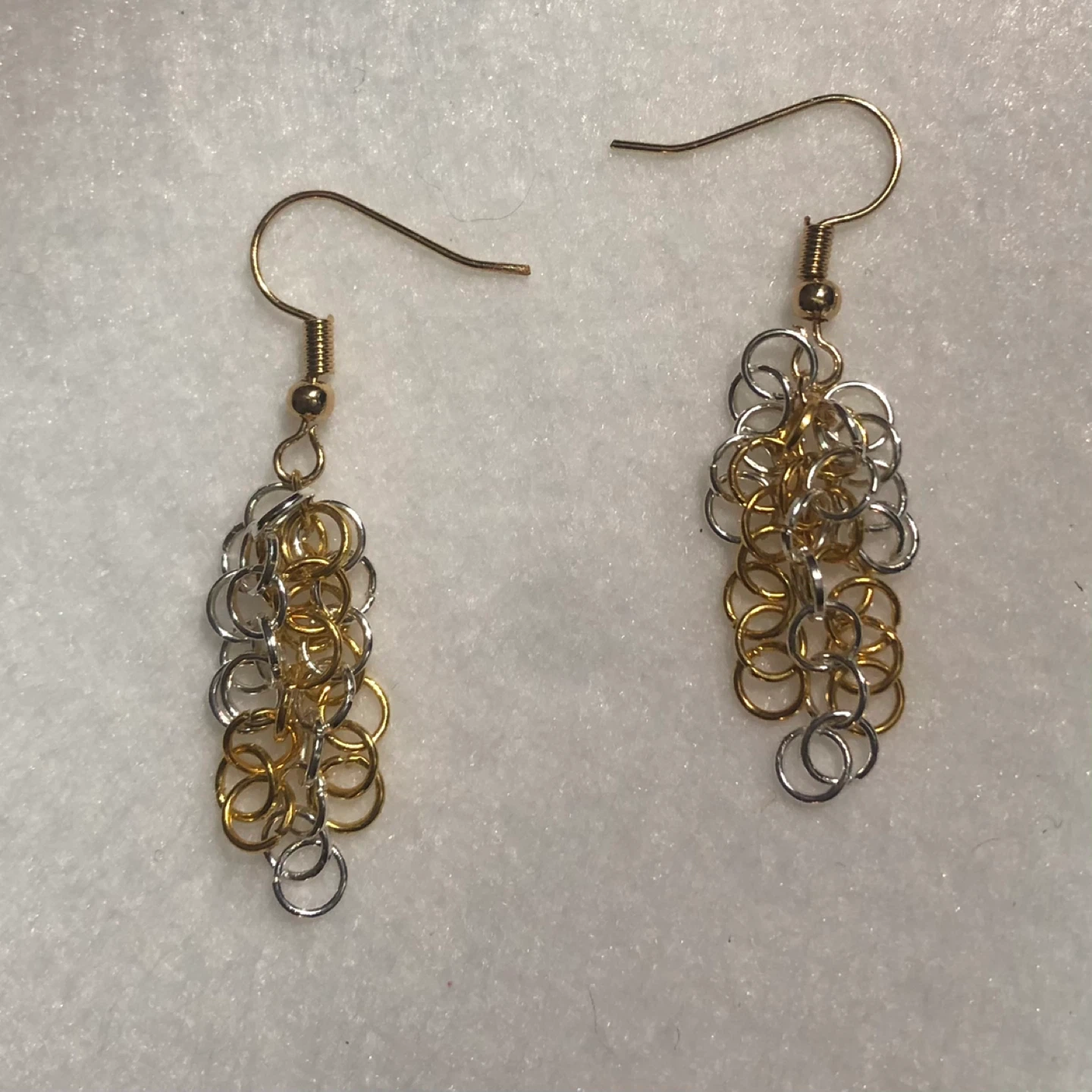 Gold and Silver Tone Earrings - photo 2
