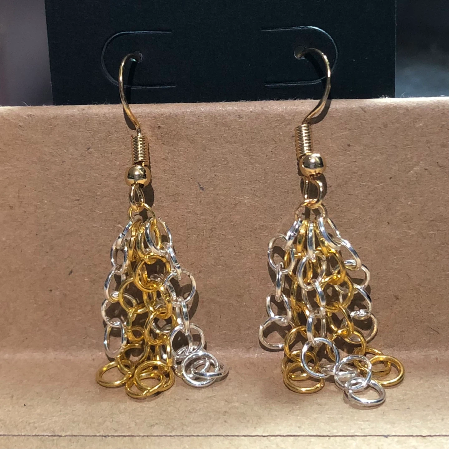 Gold and Silver Tone Earrings