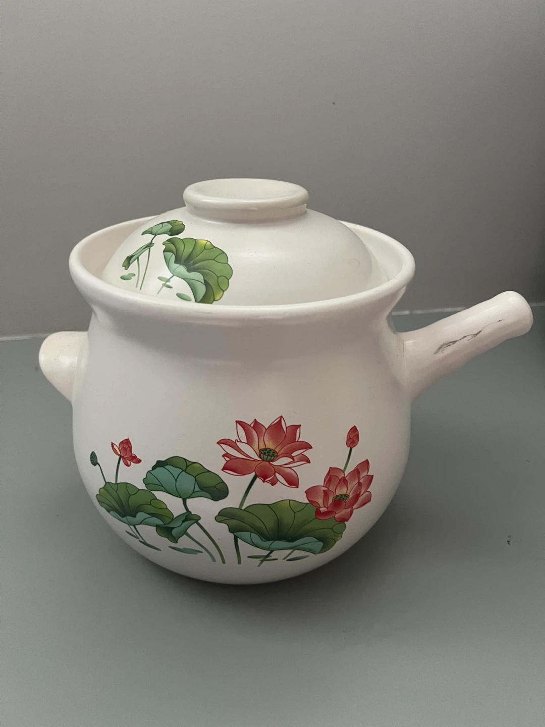 MYLAND Ceramic Casserole Pot with Lid