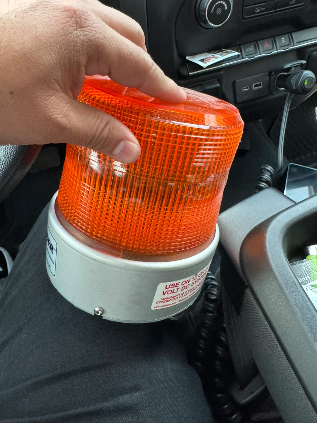 PSE Amber Strobe Beacon Light